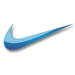 Nike blue logo Vector Icons free download in SVG PNG Format